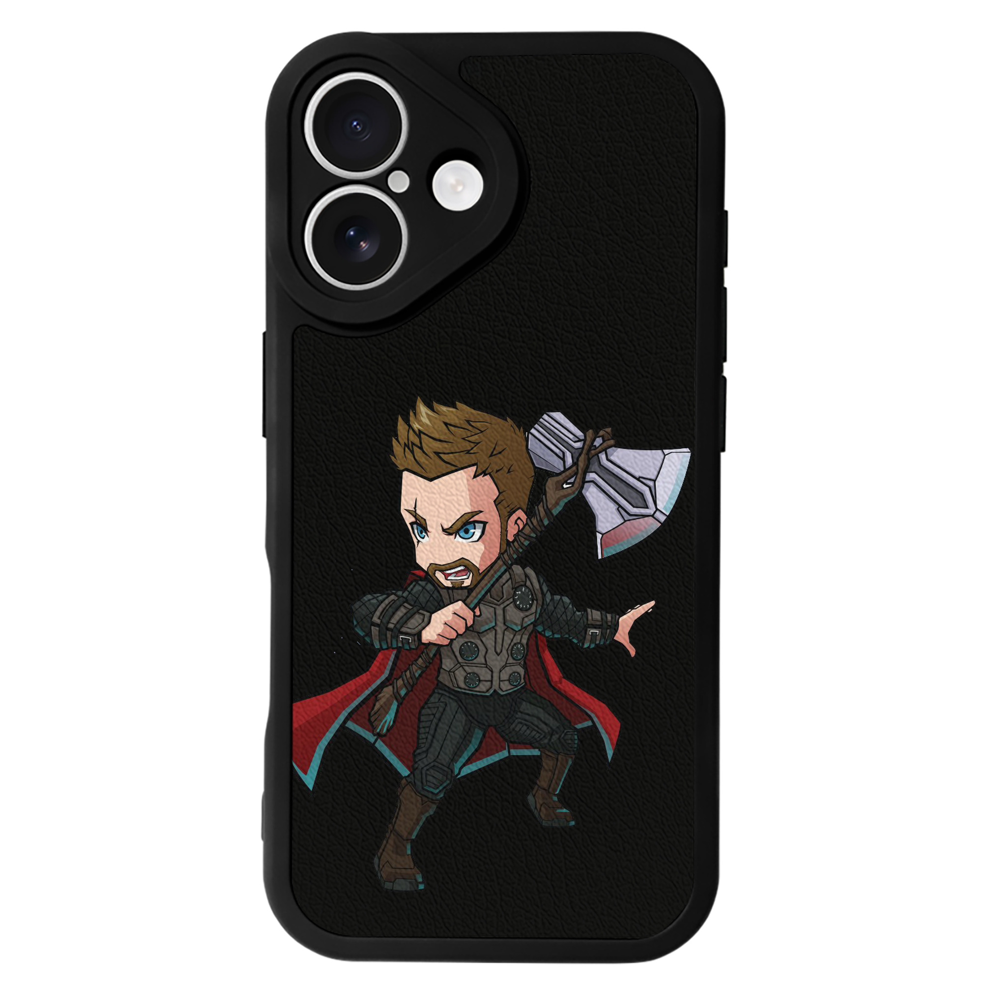 （画像用） アベンジャーズ The Avengers 【iPhone 16シリーズ対応】シリコンスマホケース（レザー調） 材質：シリコン